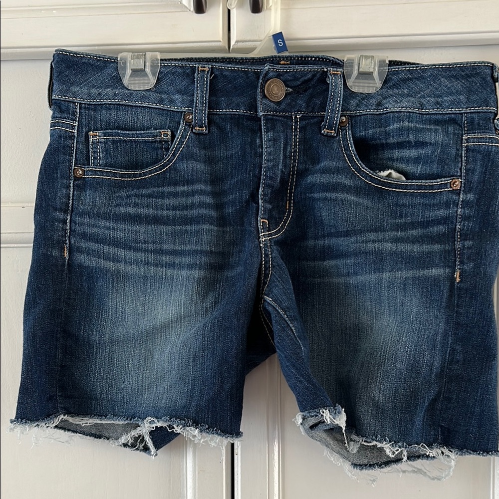 American Eagle Denim Blue Women's Shorts